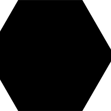 Basic Hex in Black Tile