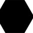 Basic Hex in Black Tile