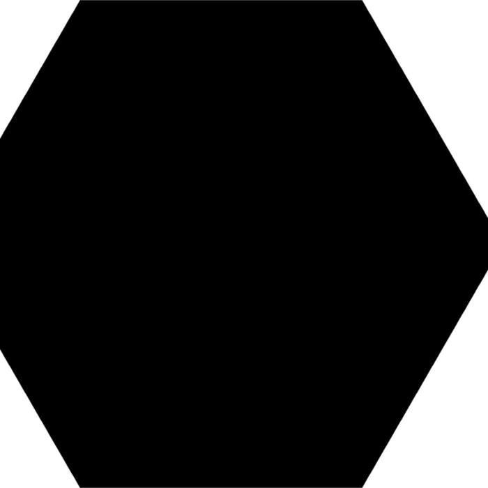 Basic Hex in Black Tile