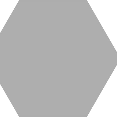 Basic Hex in Silver Tile