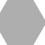 Basic Hex in Silver Tile