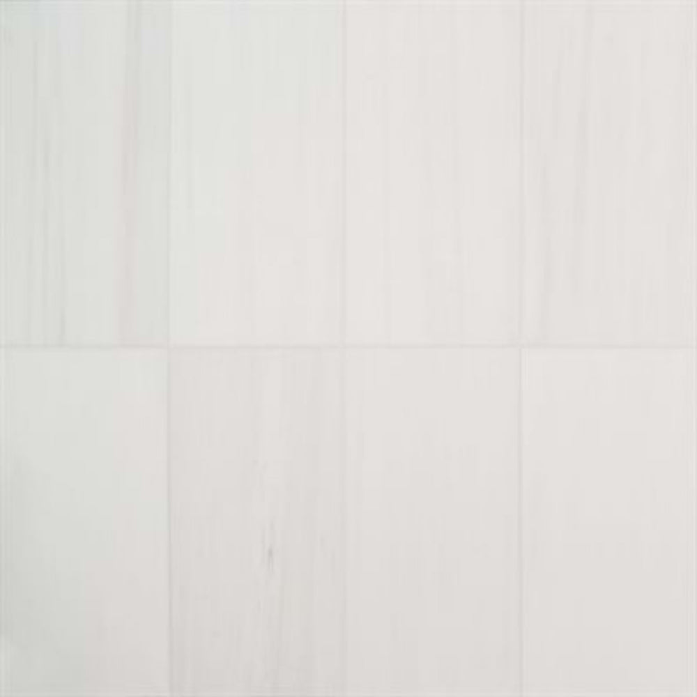 Bianco Dolomite in Premium 12x24 Honed Natural Stone