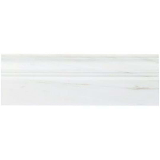 Bianco Dolomite in Premium Base Molding Polished 4x12