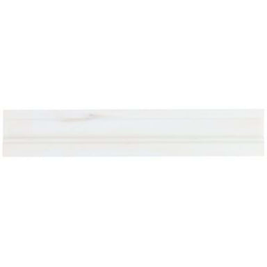 Bianco Dolomite in Premium Modrail 2x12 Honed Natural Stone