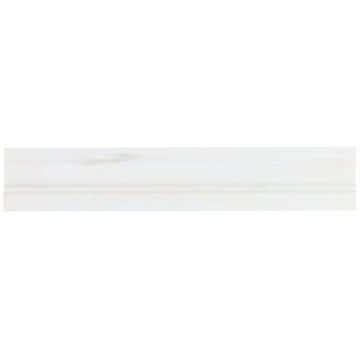 Bianco Dolomite in Premium Modrail 2x12 Honed Natural Stone