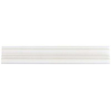 Bianco Dolomite in Premium Modrail 2x12 Polished Natural Stone