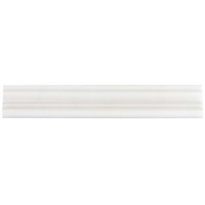 Bianco Dolomite in Premium Modrail 2x12 Polished Natural Stone
