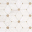 Bianco Dolomite in Bianco Dolomite - Cecily Pattern Natural Stone