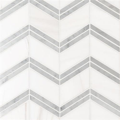 Bianco Dolomite in Bianco Dolomite - Chevron Natural Stone
