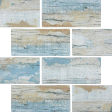 Bark in Bay - 3x6 Mosaic Tile