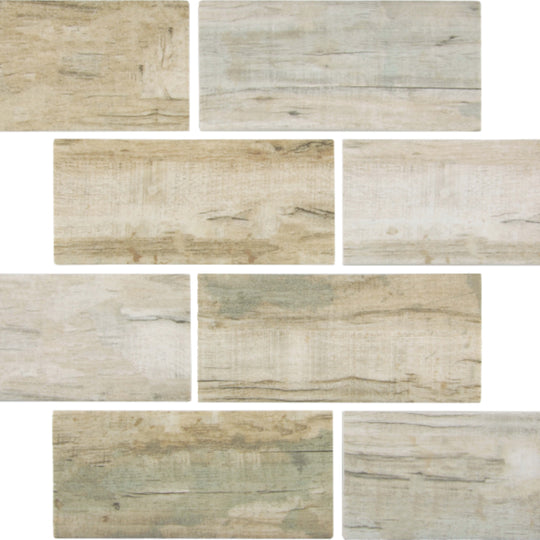 Bark in Cinnamon - 3x6 Mosaic