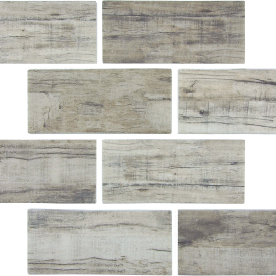 Bark in Linden - 3x6 Mosaic