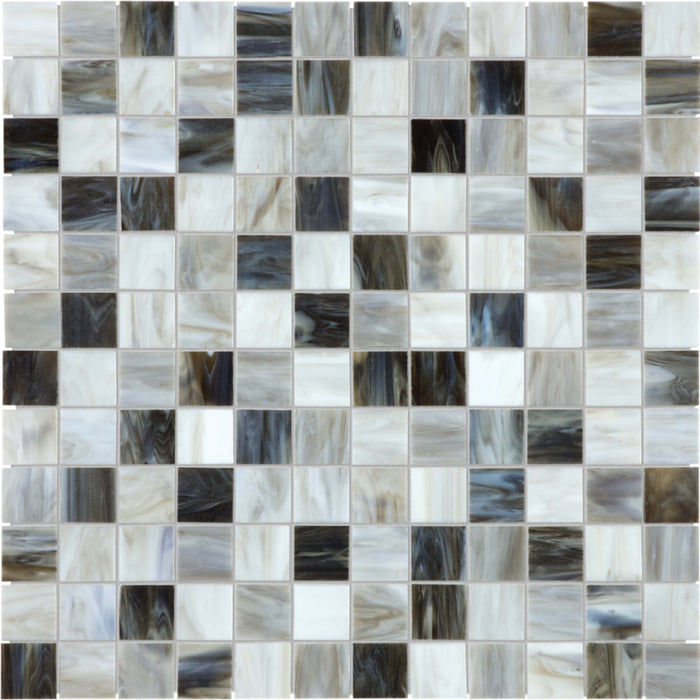 Baroque in Alabastro 1x1 Mosaic Glass Tile