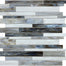 Baroque in Alabastro Random Strip Mosaic Glass Tile