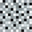 Baroque in Arabescato 1x1 Mosaic Glass Tile