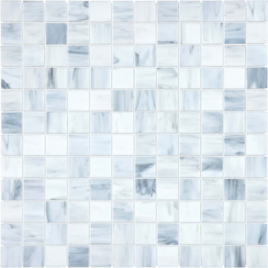 Baroque in Carrara 1x1 Mosaic