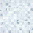 Baroque in Carrara 1x1 Mosaic Glass Tile