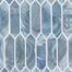 Blue Shimmer in Blue Shimmer Picket Glass Tile Glass Tile