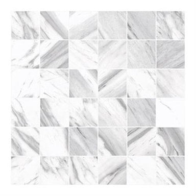 Soul in White Nature Mosaic Tile