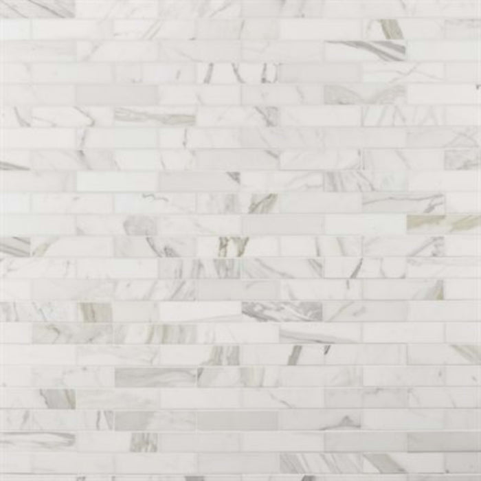 Calacatta in Calacatta Gold Honed 2x8 Natural Stone