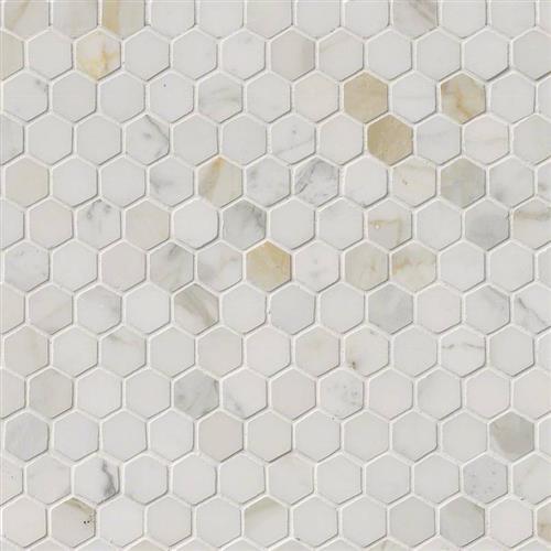 Calacatta Marble in Calacatta Marble - 1 Hexagon