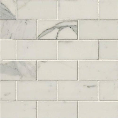 Calacatta Marble in Calacatta Marble - 2x4 Natural Stone