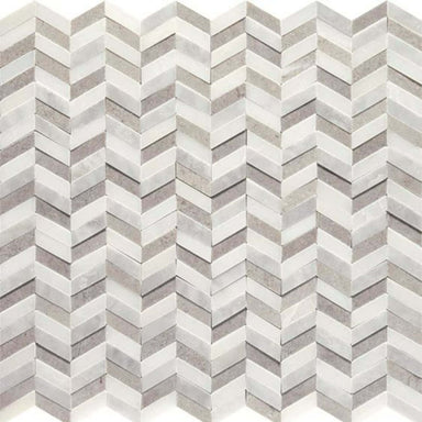Candora in White & Gre Bln Natural Stone
