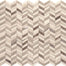 Candora in Light Bei & Brn Chevron Natural Stone
