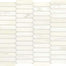 Candora in Vestal White Linear Hexagon Natural Stone