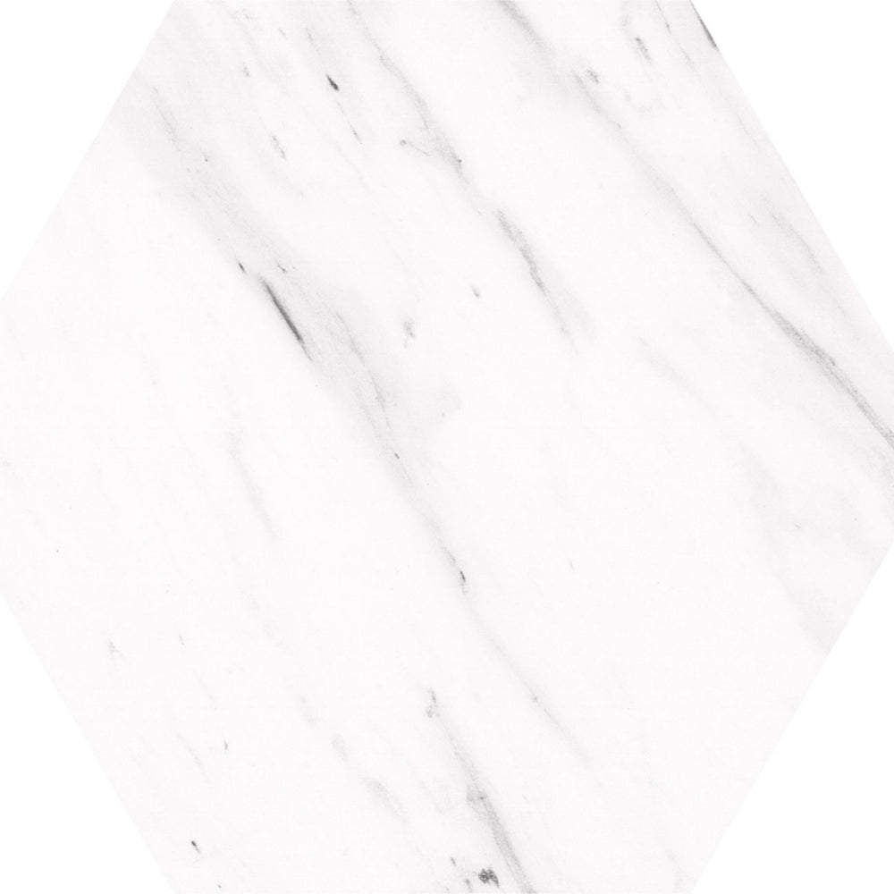 Carrara Hex in Carrara  Tile