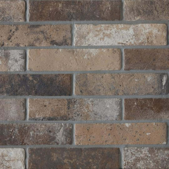 Castle Brick in Brown