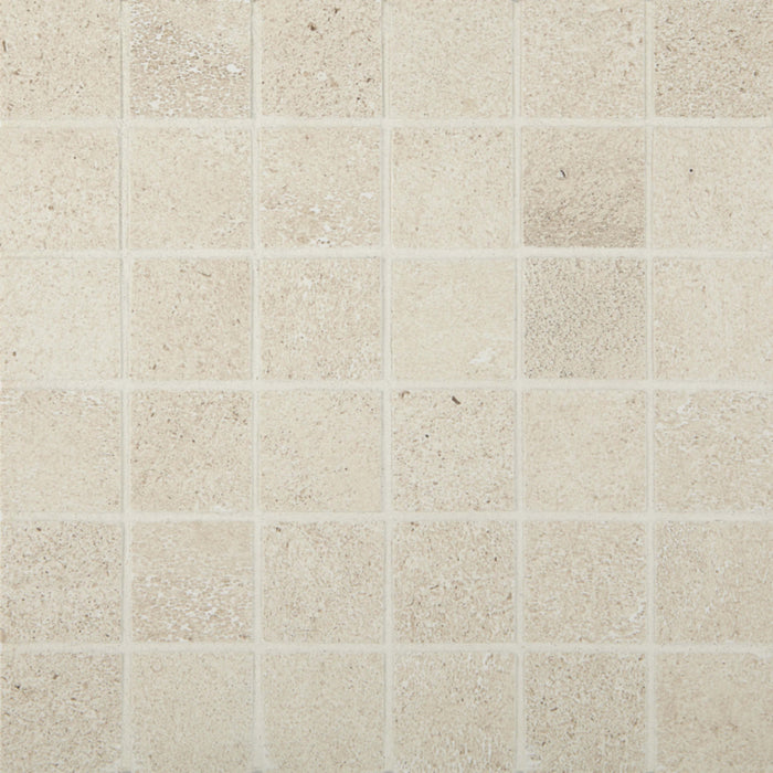 Cemento Rasato in Beige Mosaic Tile