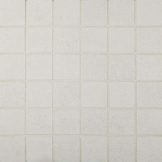 Cemento Rasato in Bianco Mosaic