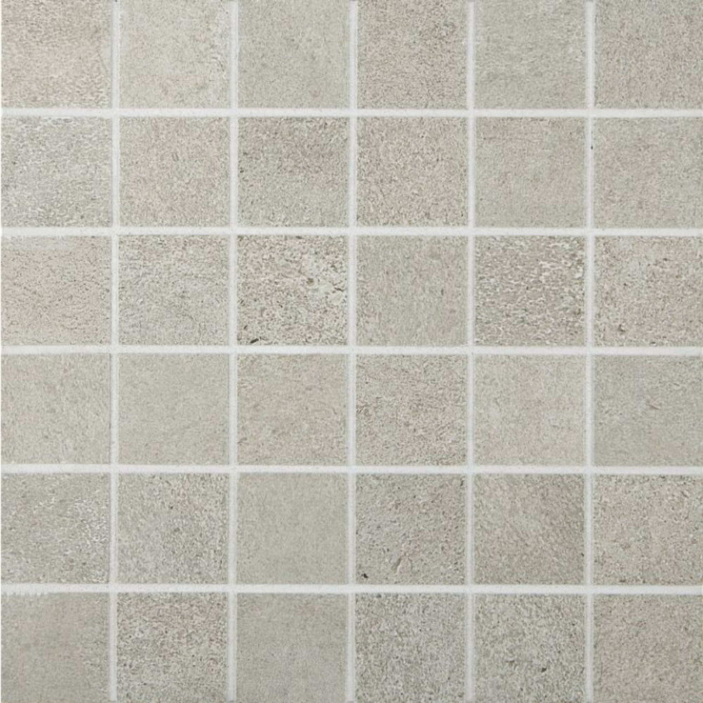 Cemento Rasato in Grigio Mosaic Tile