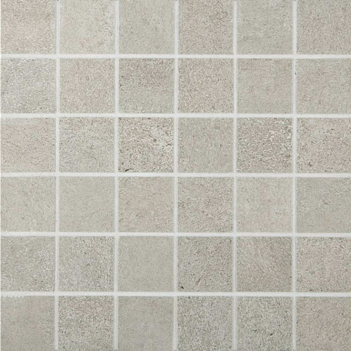 Cemento Rasato in Grigio Mosaic Tile