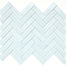 Charisma in Delight Herringbone Glass Tile