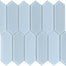 Charisma in Poise Picket Glass Tile