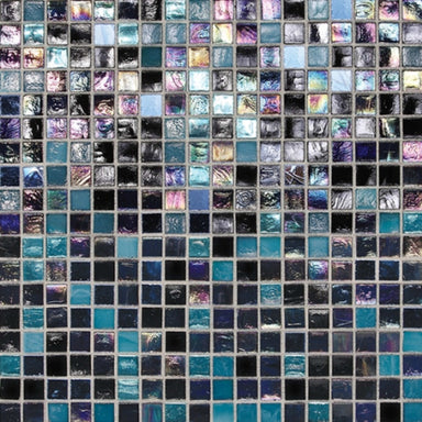 City Lights in Las Vegas Glass Tile