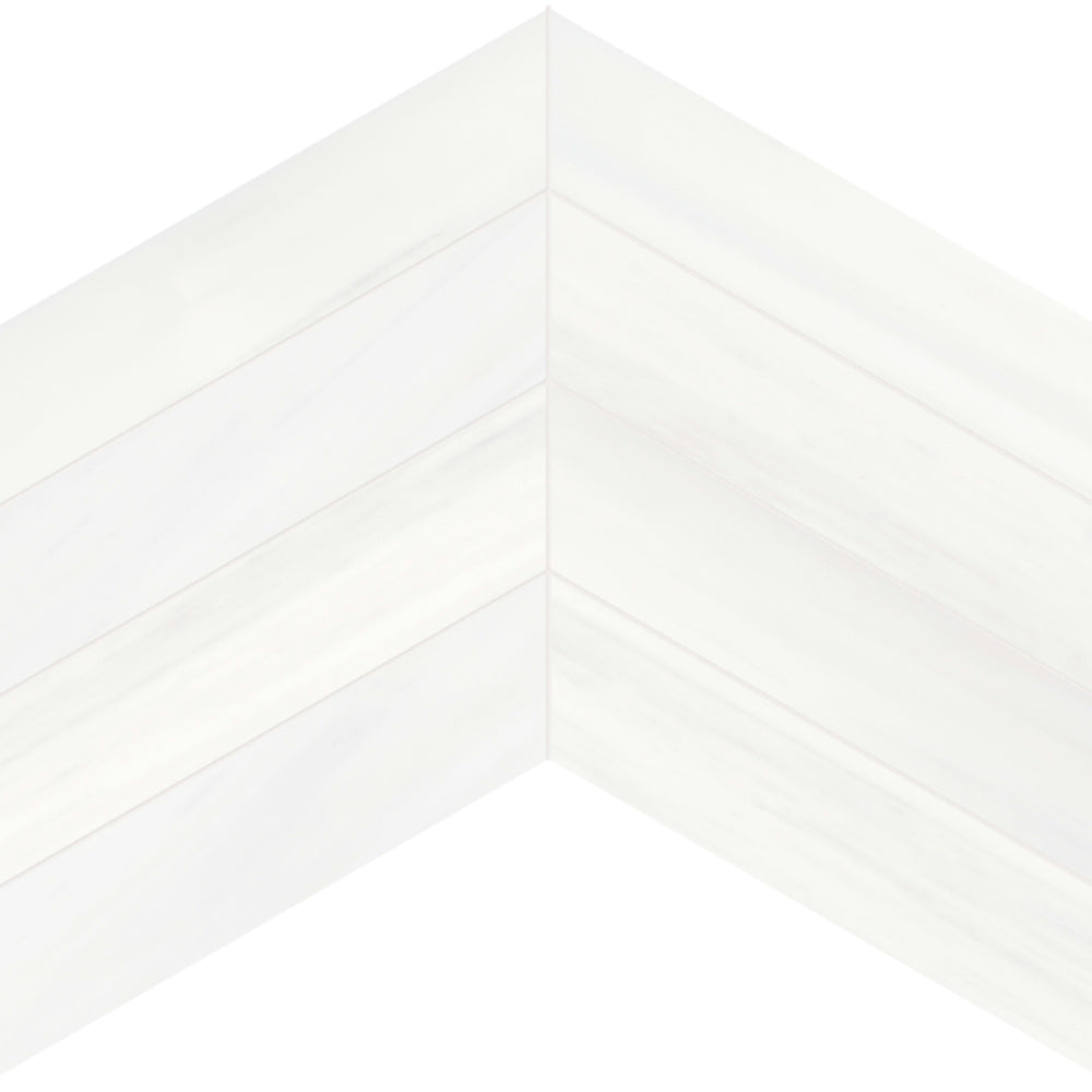 Cosmo Lumino in Chevron Mosaic Honed Natural Stone