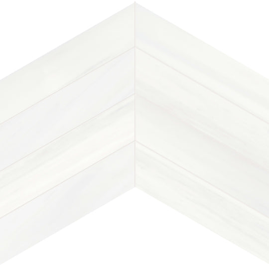 Cosmo Lumino in Chevron Mosaic Honed