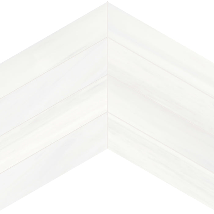 Cosmo Lumino in Chevron Mosaic Honed Natural Stone