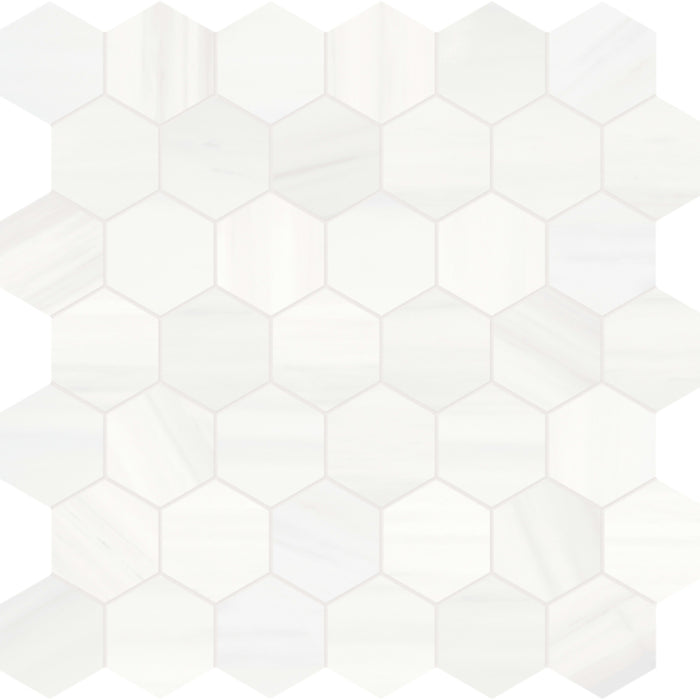 Cosmo Lumino in Hexagon Mosaic Honed Natural Stone