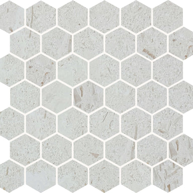 Sand Key in Shell Stone Hexagon Natural Stone