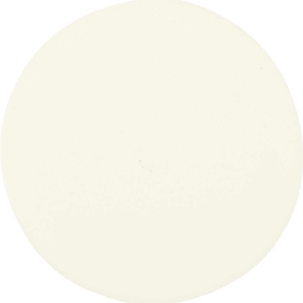 Cursive in Ghost Mosaic 4"x4" Circle Tile