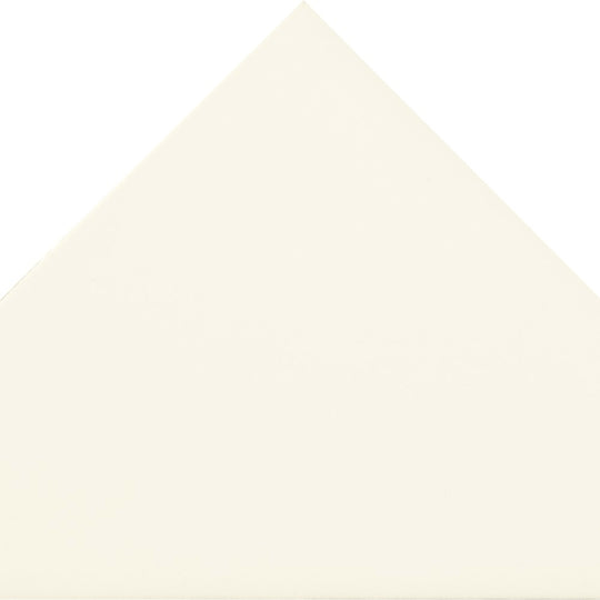 Cursive in Ghost Mosaic 6"x6" Triangle