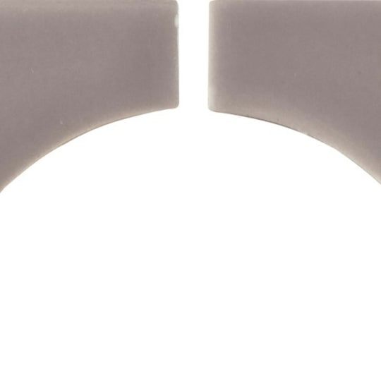 Cursive in Smoke Mosaic 3"x6" 2-Corner