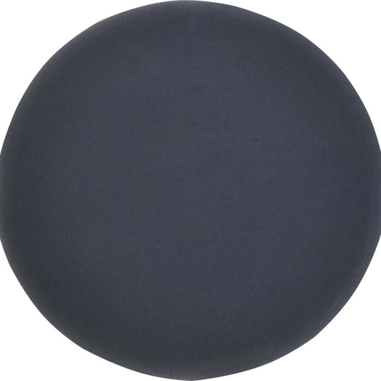 Cursive in Charcoal Mosaic 4"x4" Circle