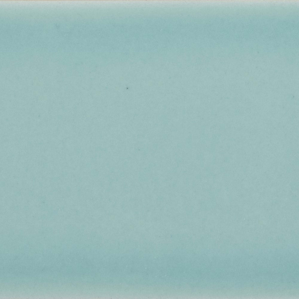 Cursive in Soft Teal 3"x6" Tile