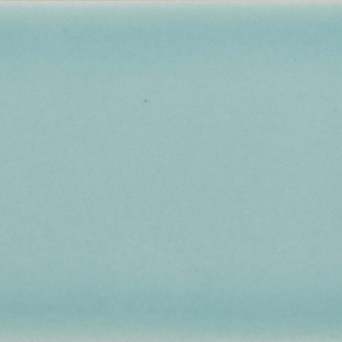 Cursive in Soft Teal 3"x6" Tile