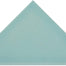 Cursive in Soft Teal Mosaic 6"x6" Triangle Tile